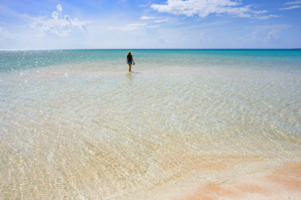 Lagune von Fakarava in Hirifa, Franz. Polynesien